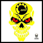Sticker Tête de Mort Moto - Crâne Passion