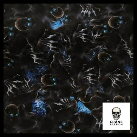 Sticker Tête de Mort Ombre - Crâne Passion