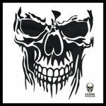 Sticker Tête de Mort Or - Crâne Passion