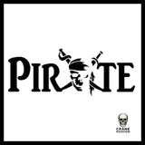 Sticker Tête de Mort Pirate - Crâne Passion