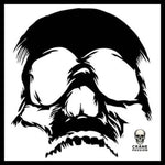 Sticker Tête de Mort Satanique - Crâne Passion