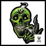 Sticker Weed - Crâne Passion