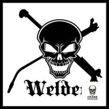 Sticker Welder - Crâne Passion