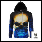 Sweat À Capuche Tête de Mort - Crâne Passion