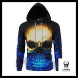 Sweat À Capuche Tête de Mort - Crâne Passion