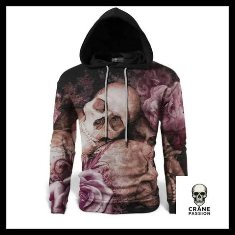 Sweat Crâne Gothique - Crâne Passion