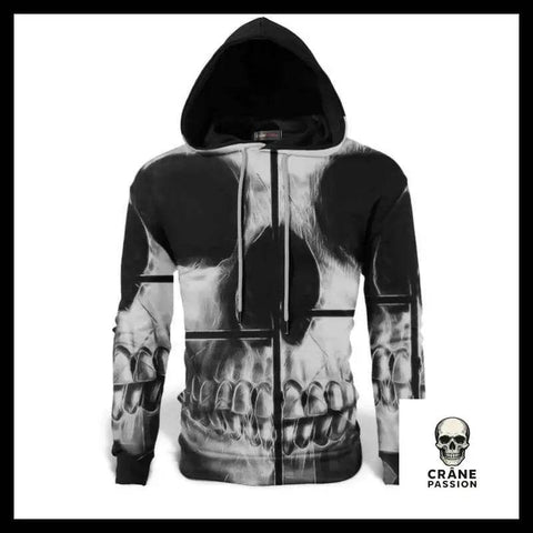 Sweat Crâne Squelette - Crâne Passion