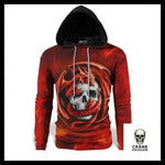 Sweat Dragon Rouge - Crâne Passion