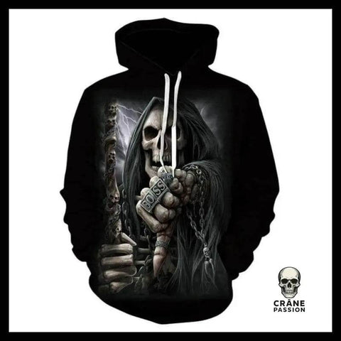 Sweat Faucheuse - Crâne Passion