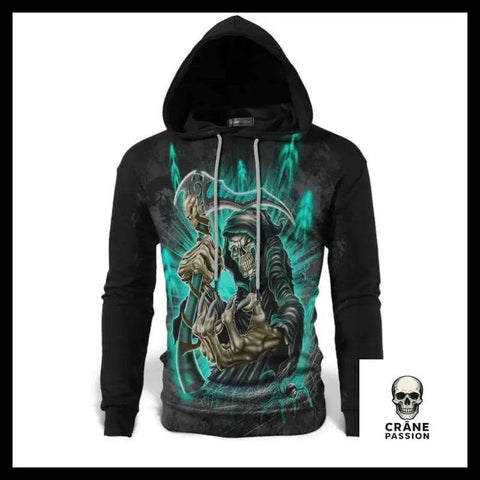 Sweat Faucheuse Bretonne - Crâne Passion