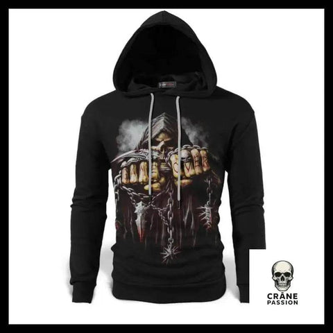Sweat Faucheuse d'Âmes - Crâne Passion