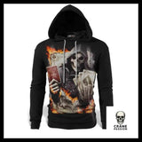 Sweat Faucheuse Skull - Crâne Passion