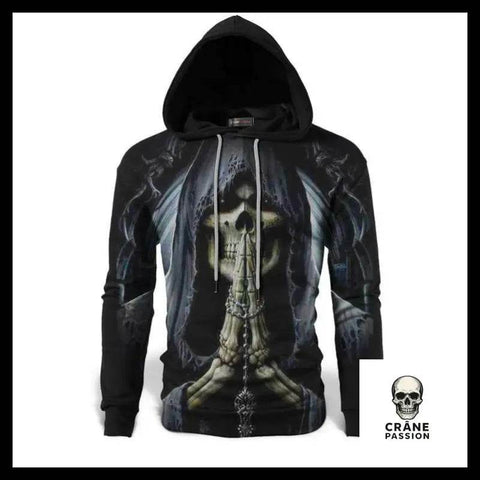 Sweat Gothique - Crâne Passion