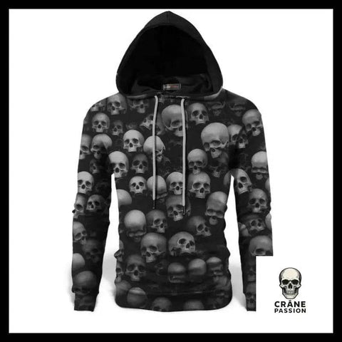 Sweat Gothique Homme - Crâne Passion