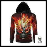 Sweat Rock Homme - Crâne Passion