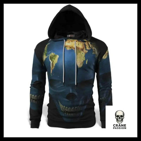 Sweat Skull Life - Crâne Passion