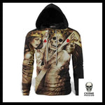 Sweat Squelette Carte - Crâne Passion