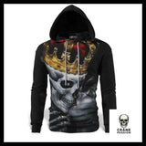 Sweat Squelette Couronne - Crâne Passion