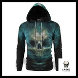 Sweat Squelette Fumée - Crâne Passion