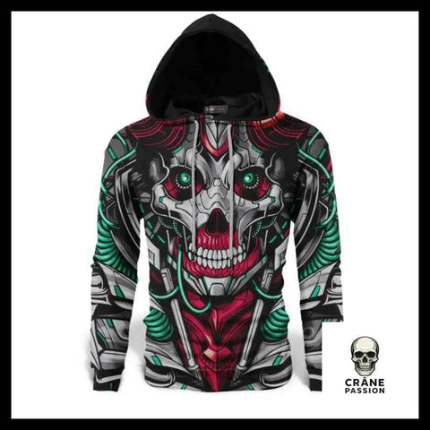 Sweat Tête de Mort Clown - Crâne Passion