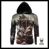 Sweat Tête de Mort Démon - Crâne Passion