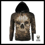 Sweat Tête de Mort Gothique - Crâne Passion