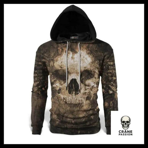 Sweat Tête de Mort Gothique - Crâne Passion