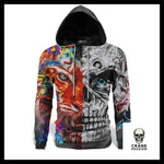 Sweat Tête de Mort Lion - Crâne Passion