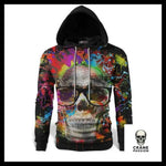 Sweat Tête de Mort Lunette - Crâne Passion