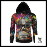 Sweat Tête de Mort Lunette - Crâne Passion
