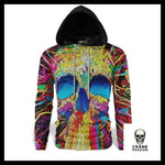 Sweat Tête de Mort Multicolore - Crâne Passion
