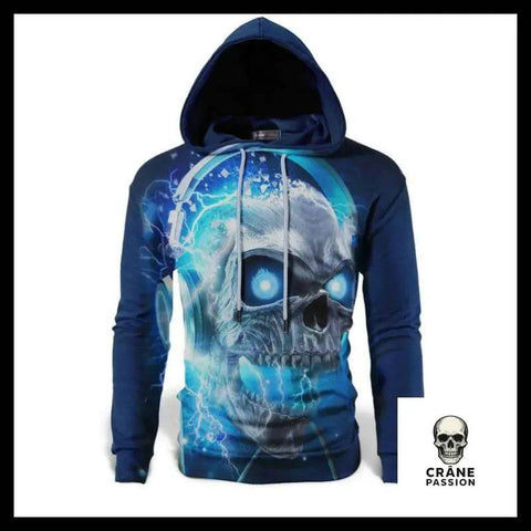 Sweat Tête de Mort Musique - Crâne Passion