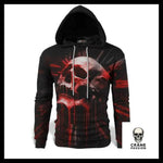 Sweat Tête de Mort Rouge - Crâne Passion