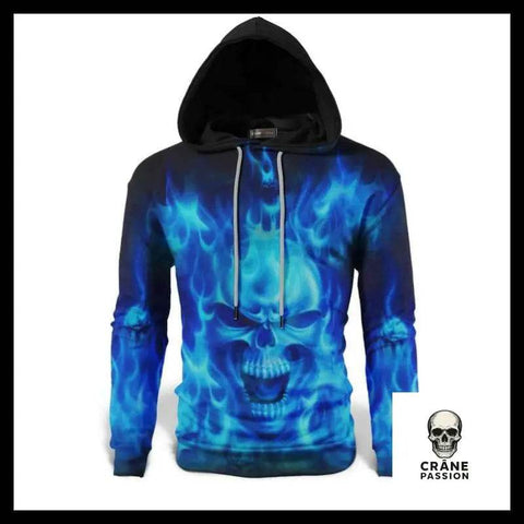 Sweat Tête de Mort Satanique - Crâne Passion