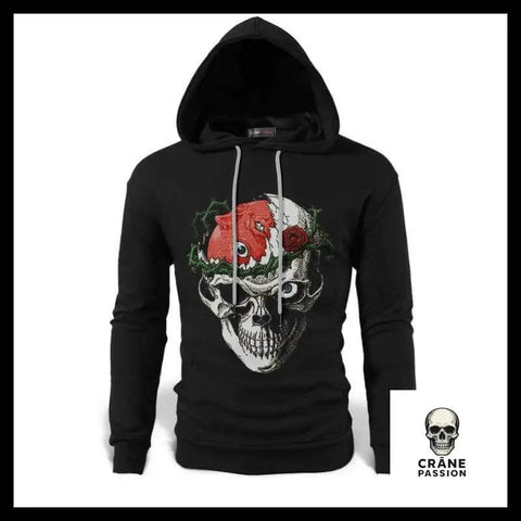 Sweat Tête de Mort Souriante - Crâne Passion