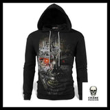 Sweat Tête de Mort Terminator - Crâne Passion