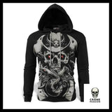 Sweat Viking - Crâne Passion