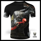 T-Shirt Biker Démon - Crâne Passion