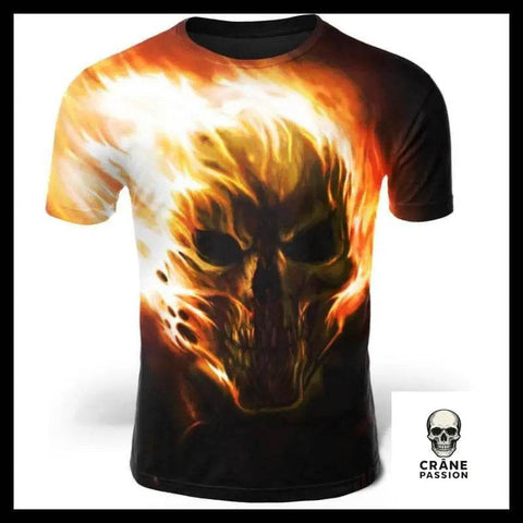 T-Shirt Crâne - Crâne Passion