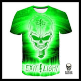T-shirt Crâne Ampoule - Crâne Passion