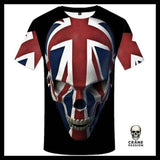 T-shirt Crâne Anglais - Crâne Passion