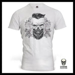 T-Shirt Crâne Barbu - Crâne Passion