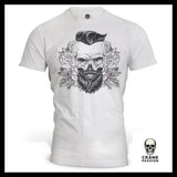 T-Shirt Crâne Barbu - Crâne Passion