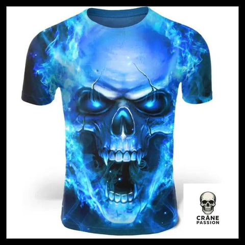 T-Shirt Crâne Démon - Crâne Passion
