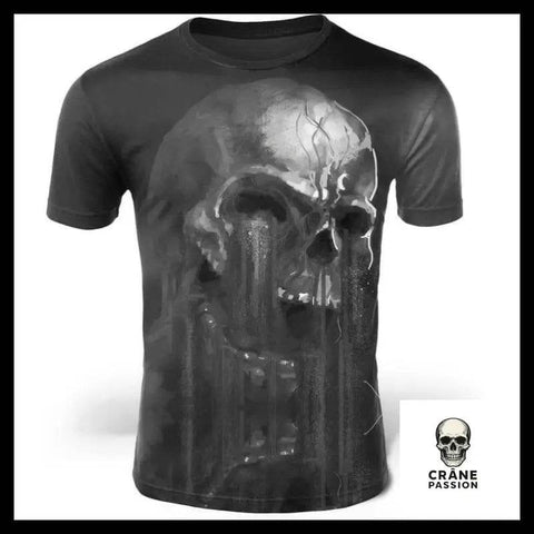 T-Shirt Crâne Design - Crâne Passion