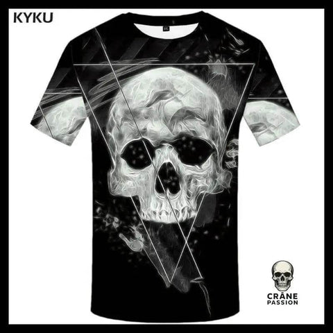 T-shirt Crâne Design - Crâne Passion
