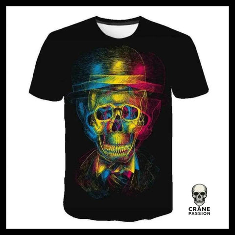 T-shirt Crâne Hypnotique - Crâne Passion