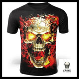 T-Shirt Crâne Maudit - Crâne Passion