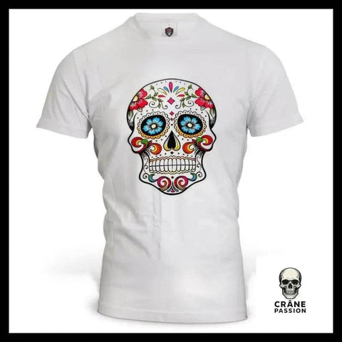 T-Shirt Crâne Mexicain - Crâne Passion