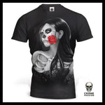 T-Shirt Crâne Mexicain Catrina - Crâne Passion